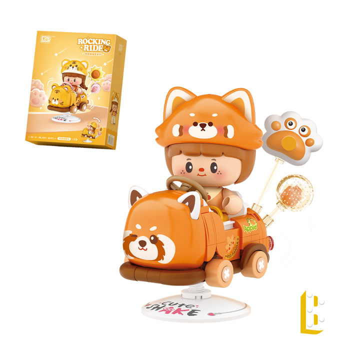 La balançoire le panda roux