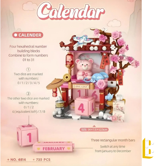Loz Le calendrier perpétuel porte-bonheur