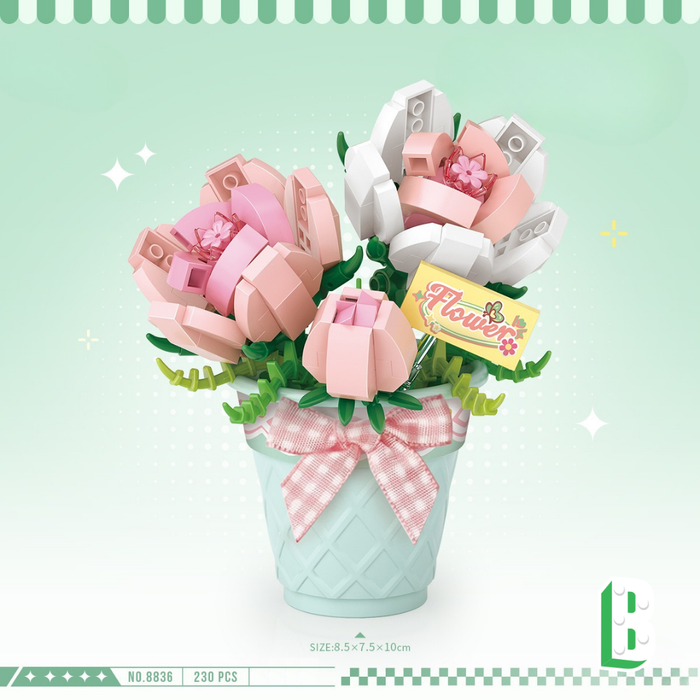 Les petits bouquets - Les roses