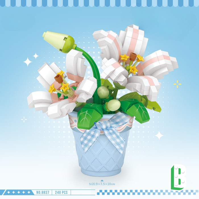 Les petits bouquets - Les lys