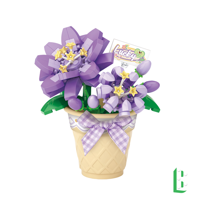 Les petits bouquets - Les violettes