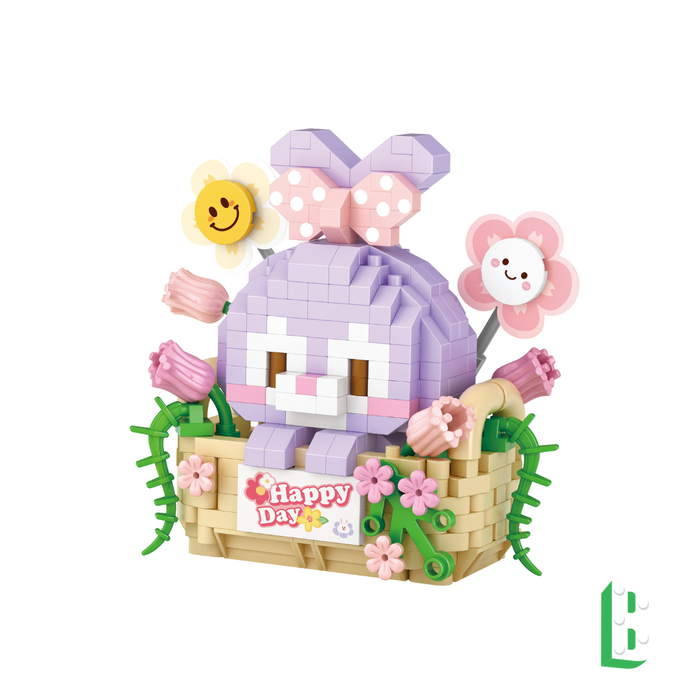 Le lapin dans son panier
