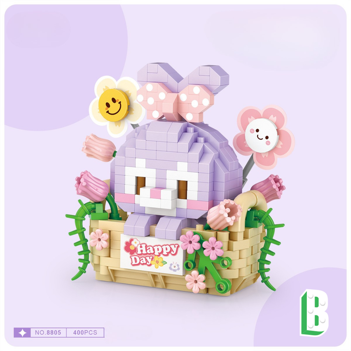 Le lapin dans son panier