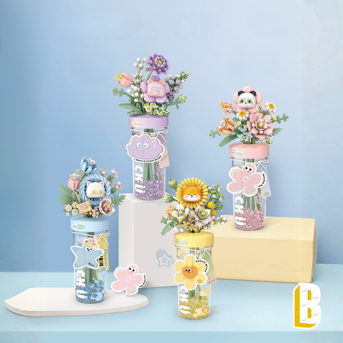 La cup fleurie jaune