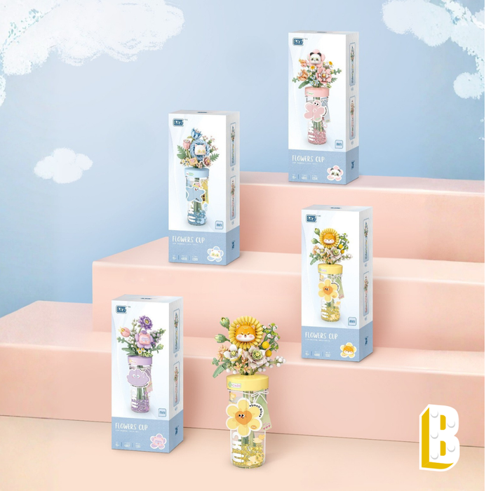 La cup fleurie jaune