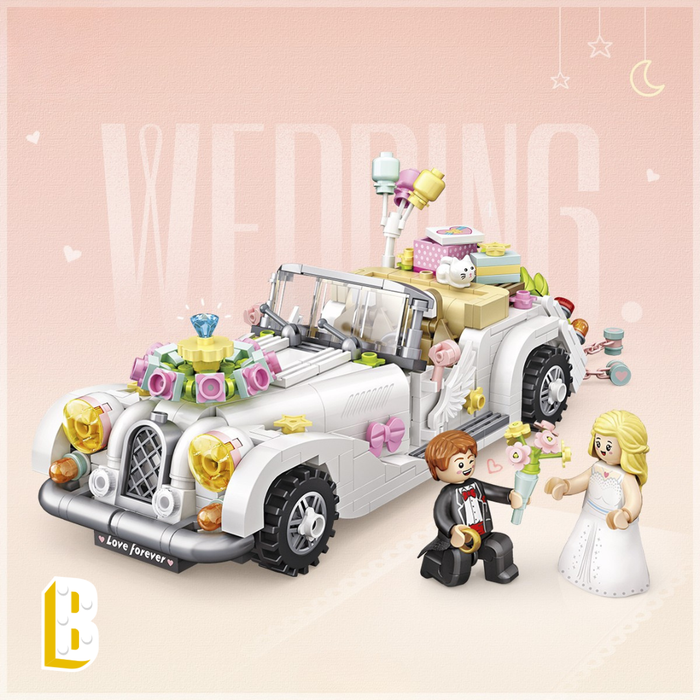 La voiture des mariés