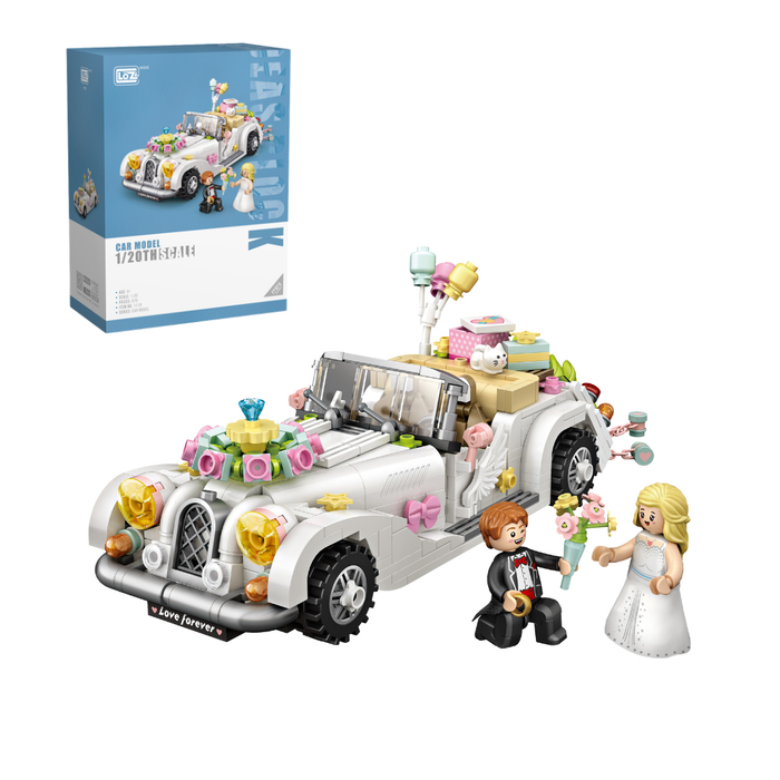 La voiture des mariés