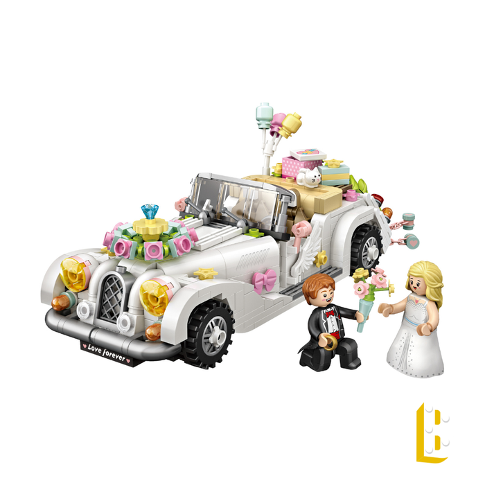 La voiture des mariés