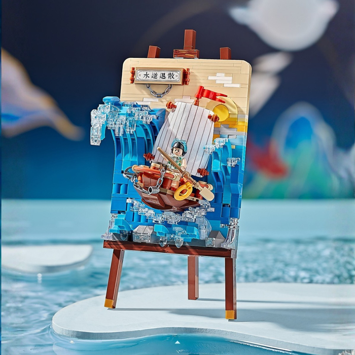 Le tableau - L'épopée des vagues