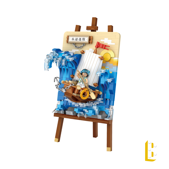 Le tableau - L'épopée des vagues