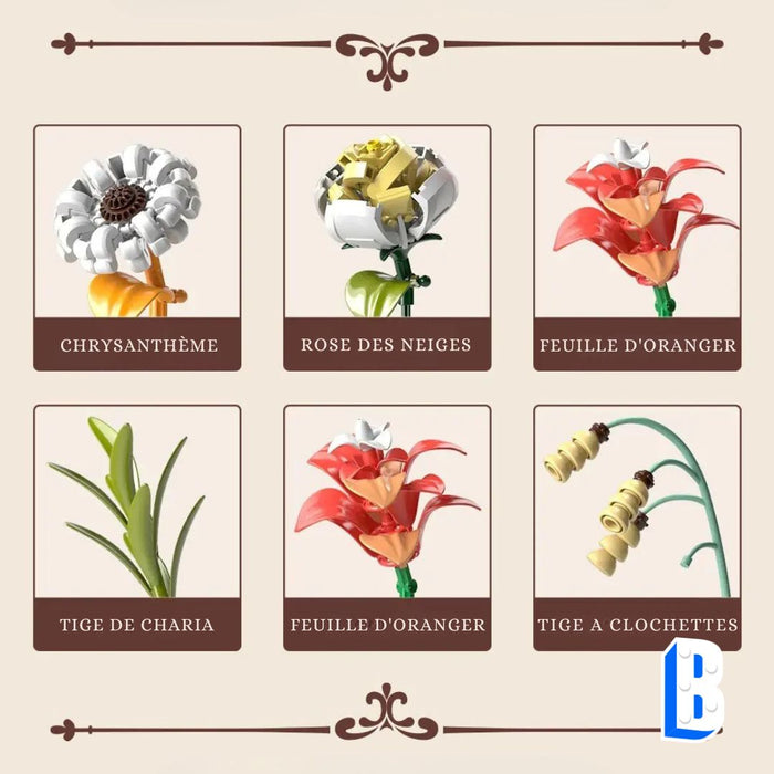 Le bouquet d'automne (vase inclus)