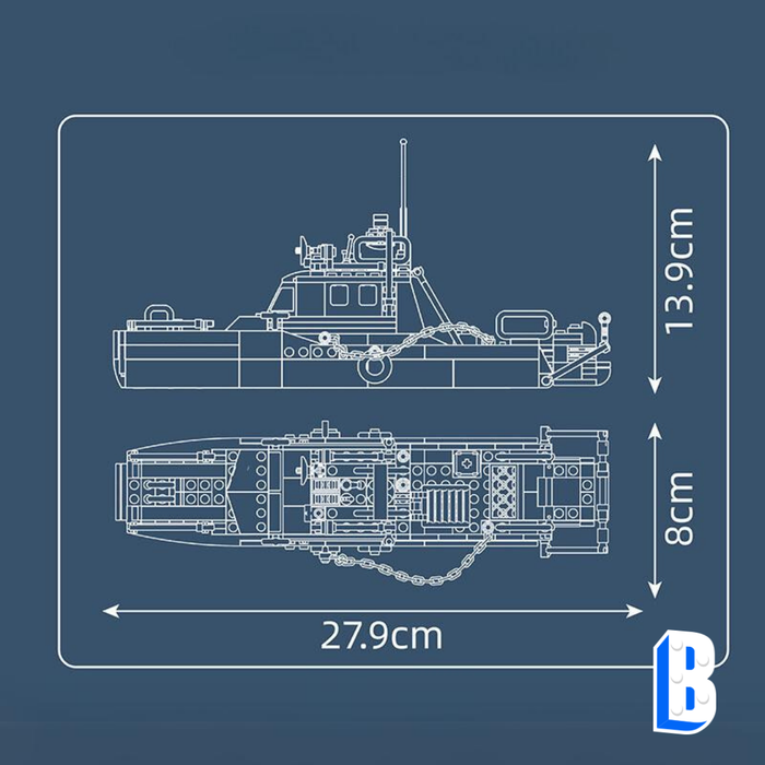 Le bateau de police