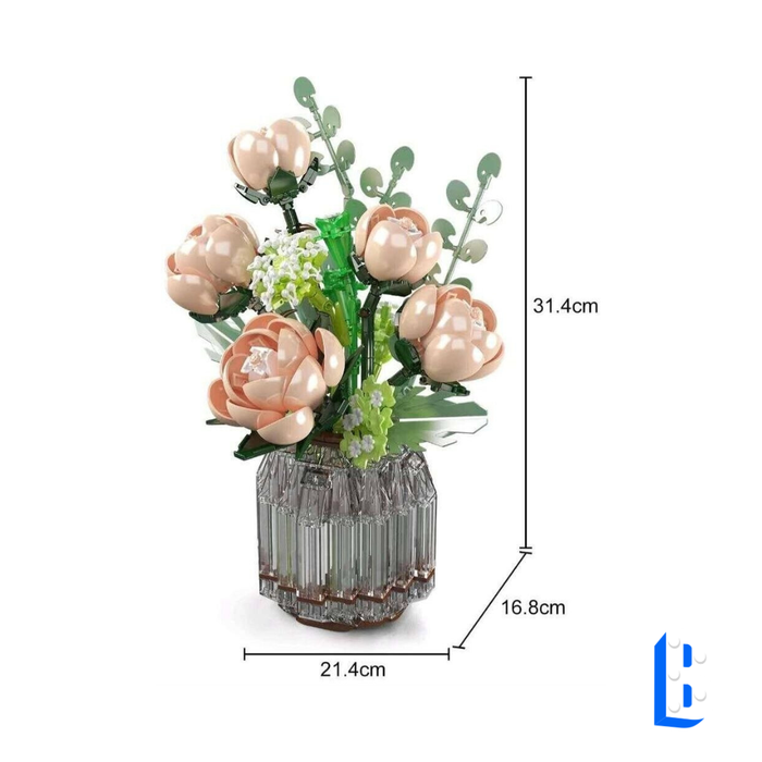 Bouquet de roses Witte