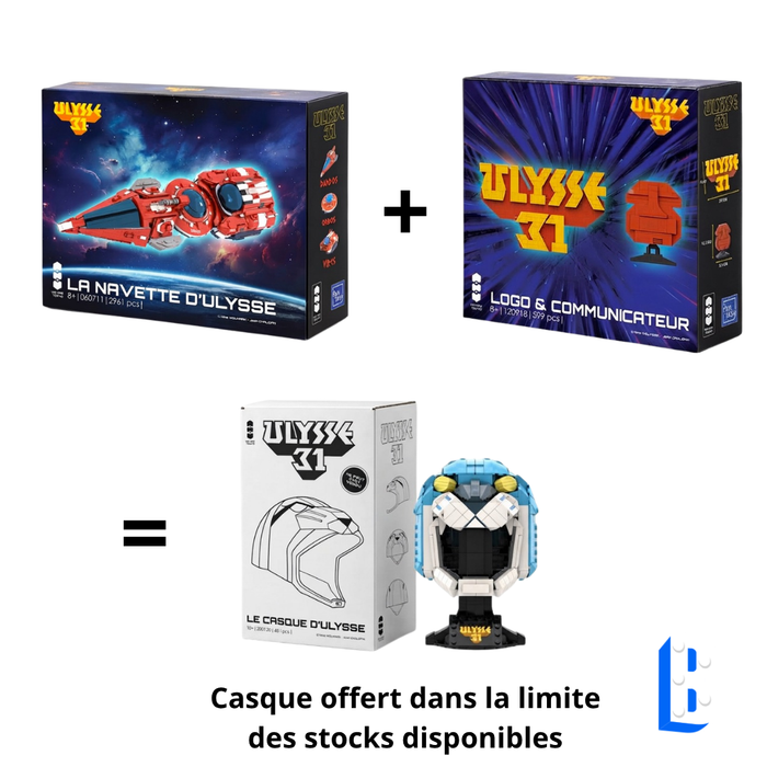 Ulysse 31 - Pack Navette + Logo/Communicateur (casque offert)