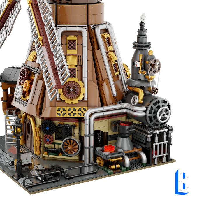 Le moulin steampunk