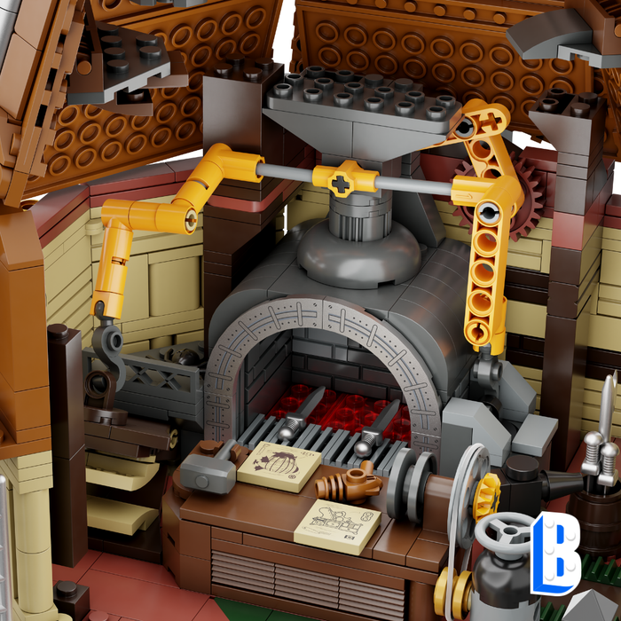 Le moulin steampunk