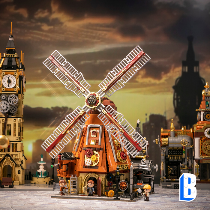 Le moulin steampunk