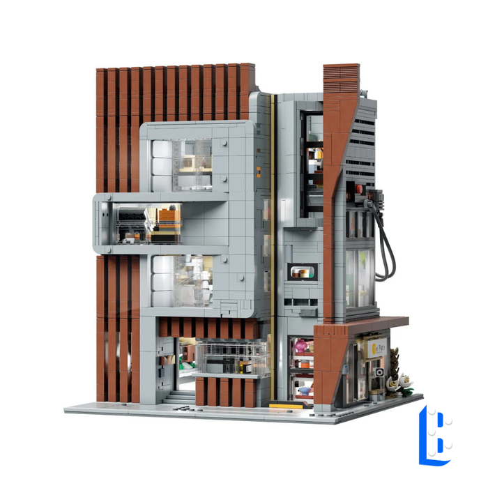 Le bâtiment moderne - Kit LED inclus