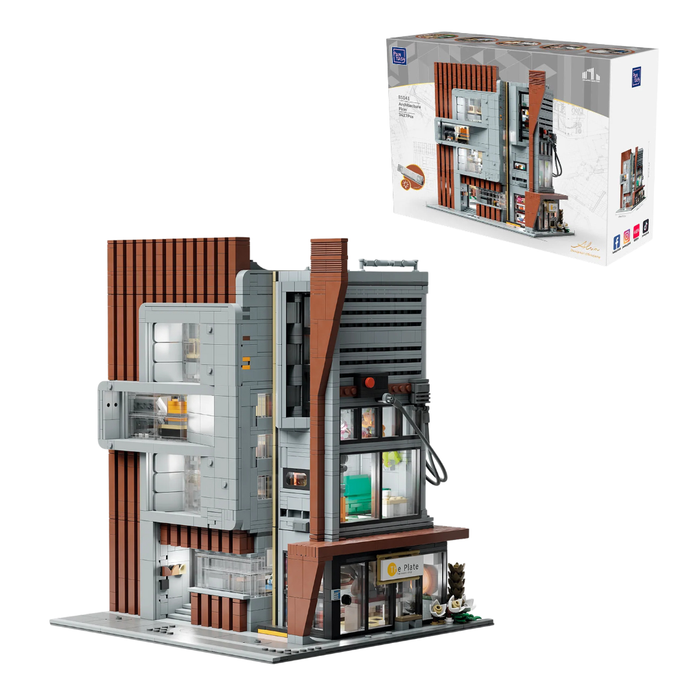 Le bâtiment moderne - Kit LED inclus