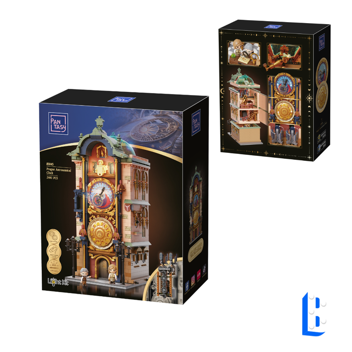 L'horloge astronomique de Prague - Kit moteur et LED inclus
