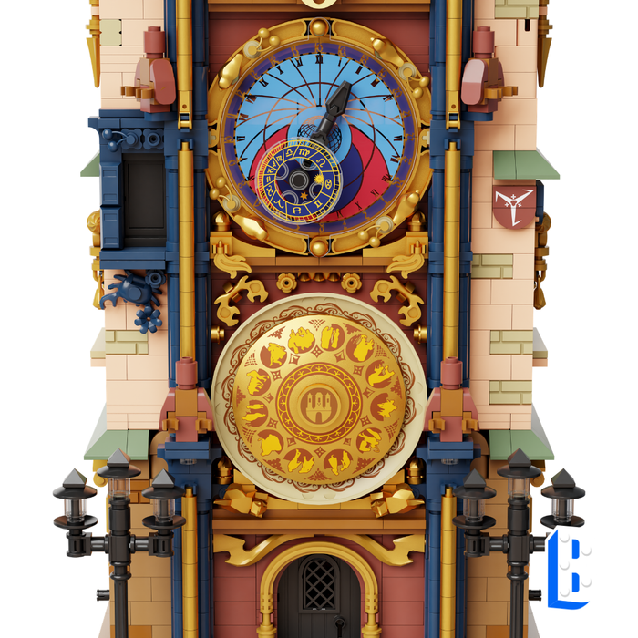L'horloge astronomique de Prague - Kit moteur et LED inclus
