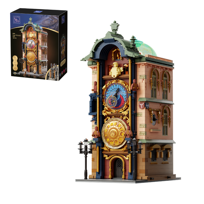 L'horloge astronomique de Prague - Kit moteur et LED inclus