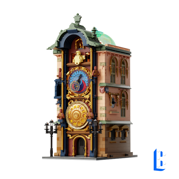 L'horloge astronomique de Prague - Kit moteur et LED inclus