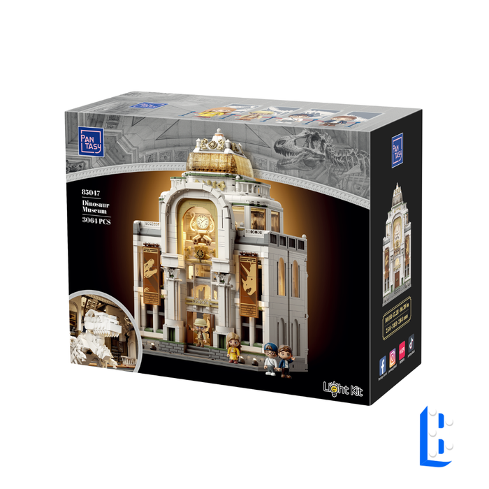 Le musée des dinosaures - Kit LED inclus