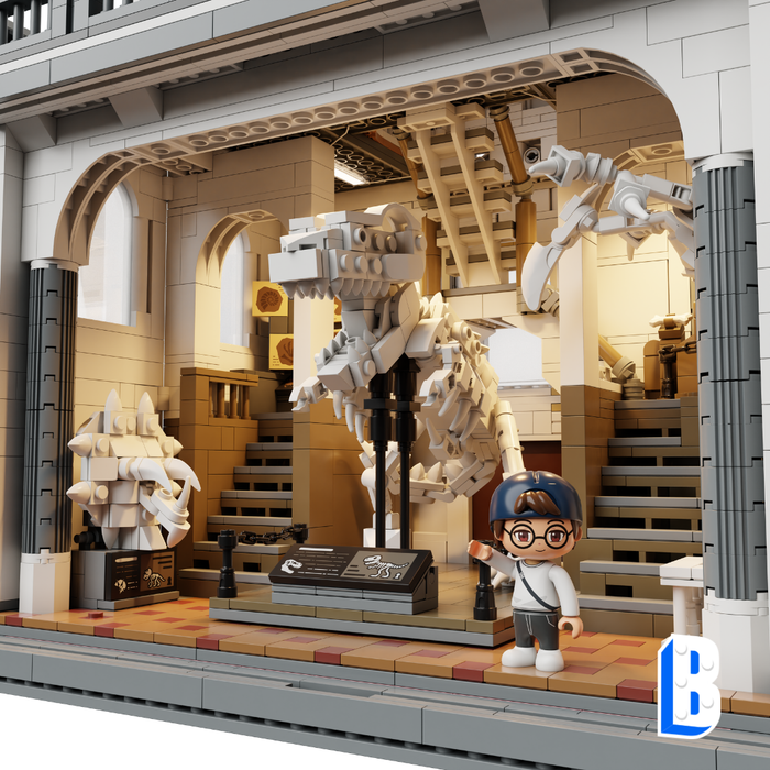 Le musée des dinosaures - Kit LED inclus