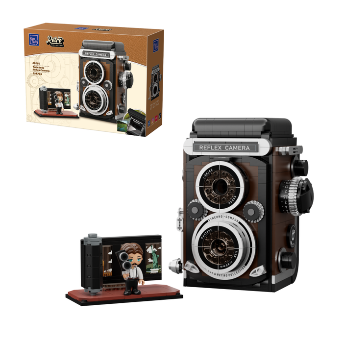L'appareil photo reflex bi-objectif