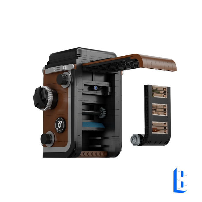L'appareil photo reflex bi-objectif