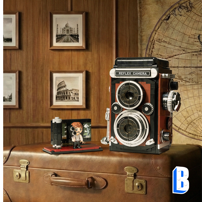 L'appareil photo reflex bi-objectif