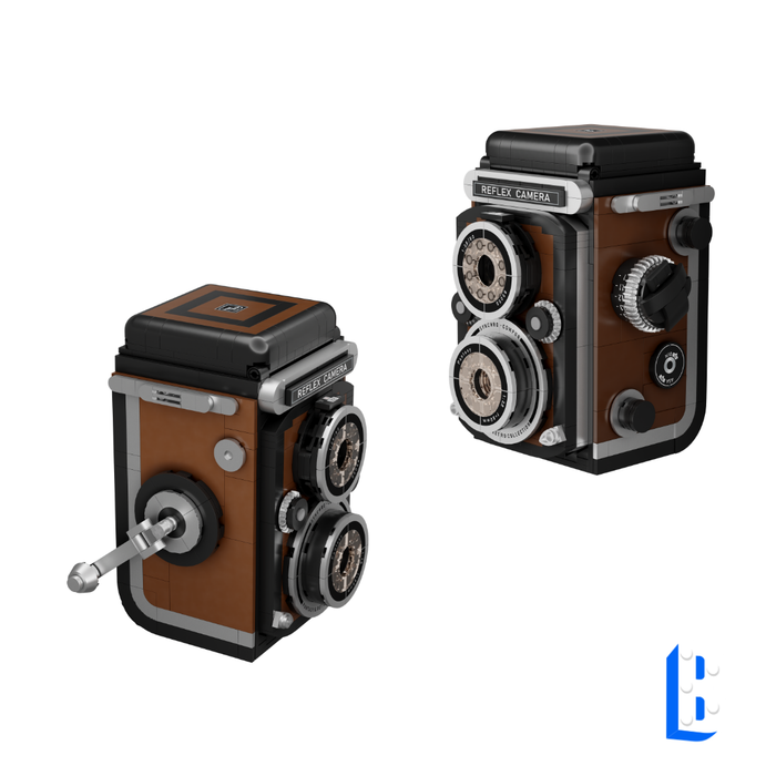 L'appareil photo reflex bi-objectif
