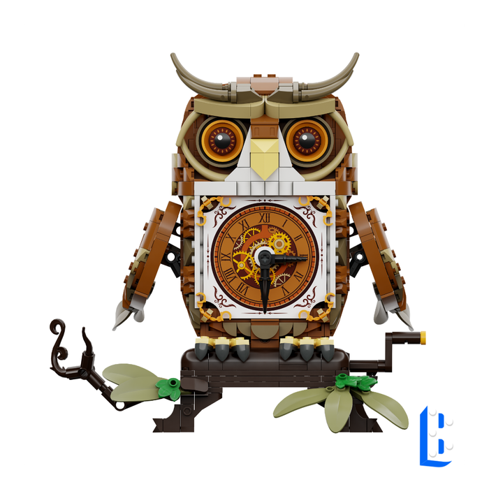 L'horloge hibou