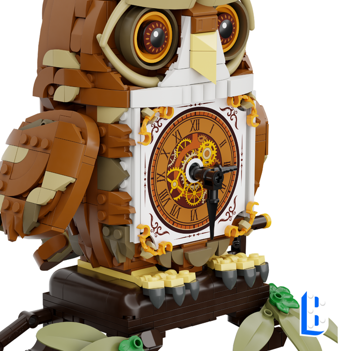 L'horloge hibou
