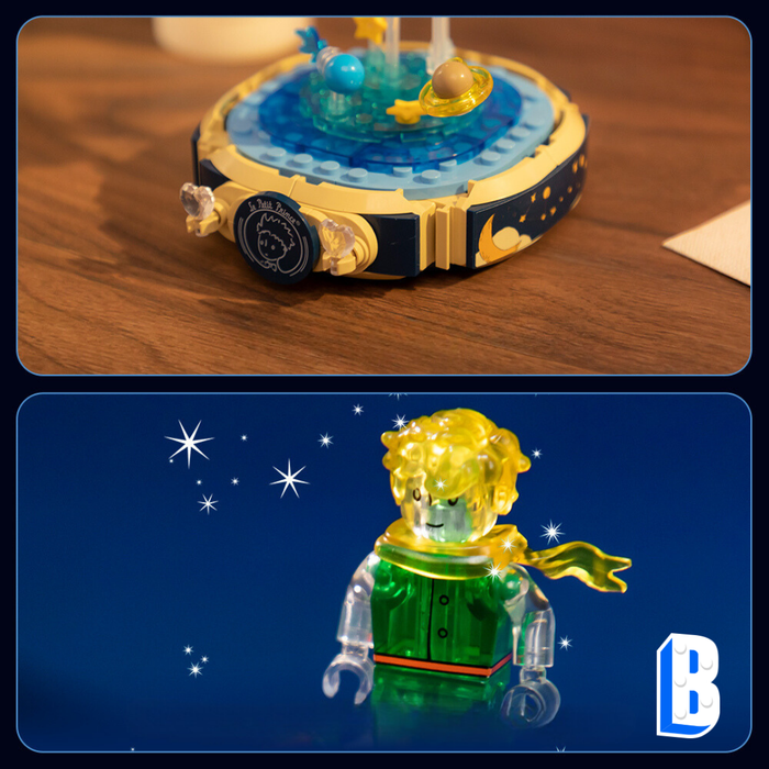 Le Petit Prince® Le globe du Petit Prince sur sa planète B612