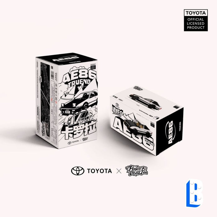 Toyota Trueno AE86 - vitrine incluse