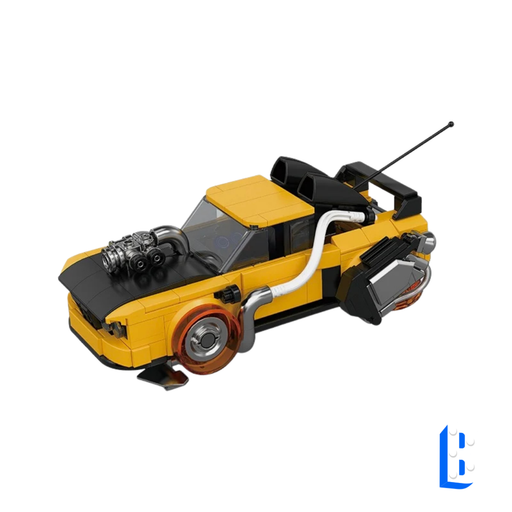 Power Block Yellow Lightning - Sportive jaune