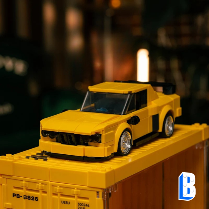Power Block Yellow Lightning - Sportive jaune