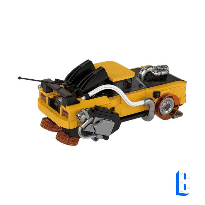 Power Block Yellow Lightning - Sportive jaune