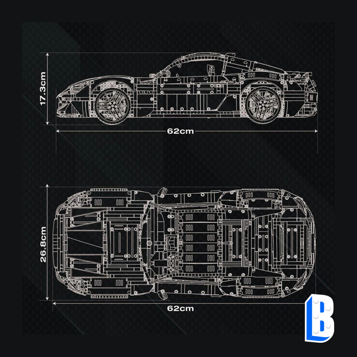 Maserati échelle 1:8