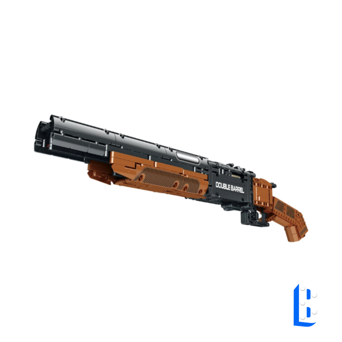 Le fusil à double canon