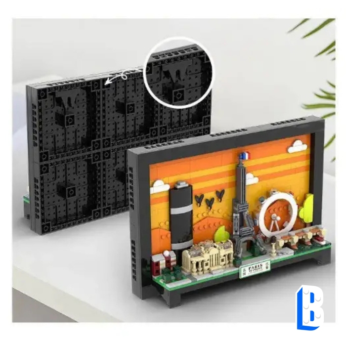 La carte postale de Paris