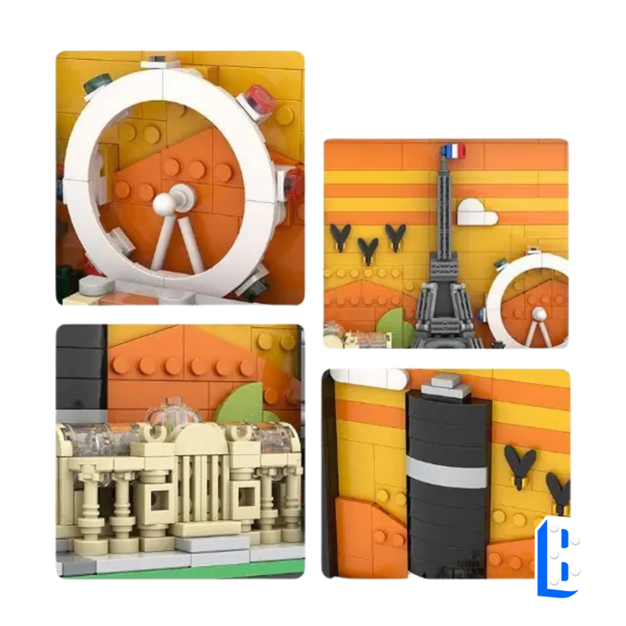 La carte postale de Paris