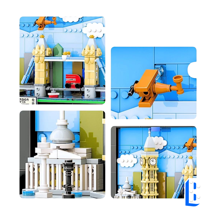 La carte postale de Londres