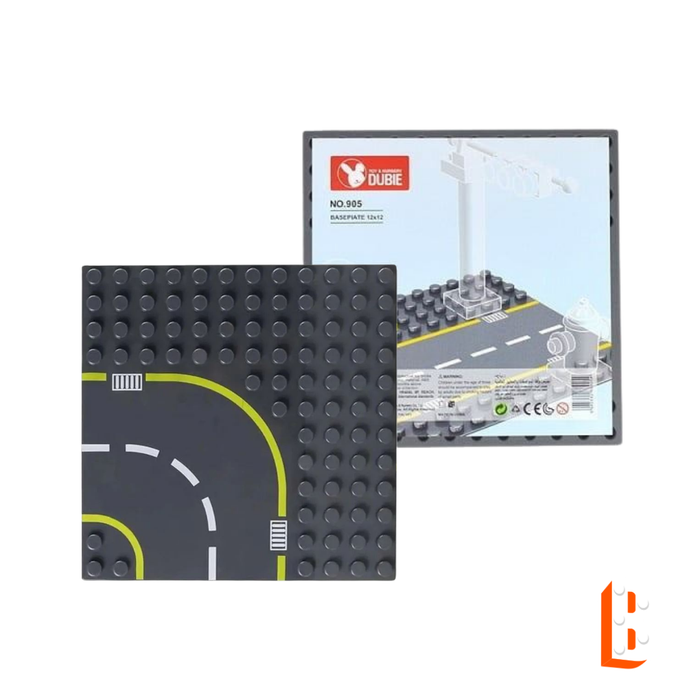 Baby - La plaque de route au virage serré