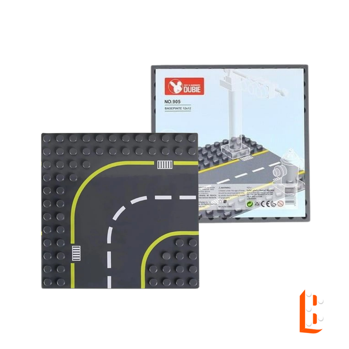 Baby - La plaque de route au large virage
