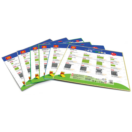 Strictly Briks Plaque de Base empilables - de qualité - Compatible avec Les Plus Grandes Marques - 25,4 x 25,4 cm Strictly Briks Plaque de Base empilables - de qualité - Compatible avec Les Plus Grandes Marques - 25,4 x 25,4 cm