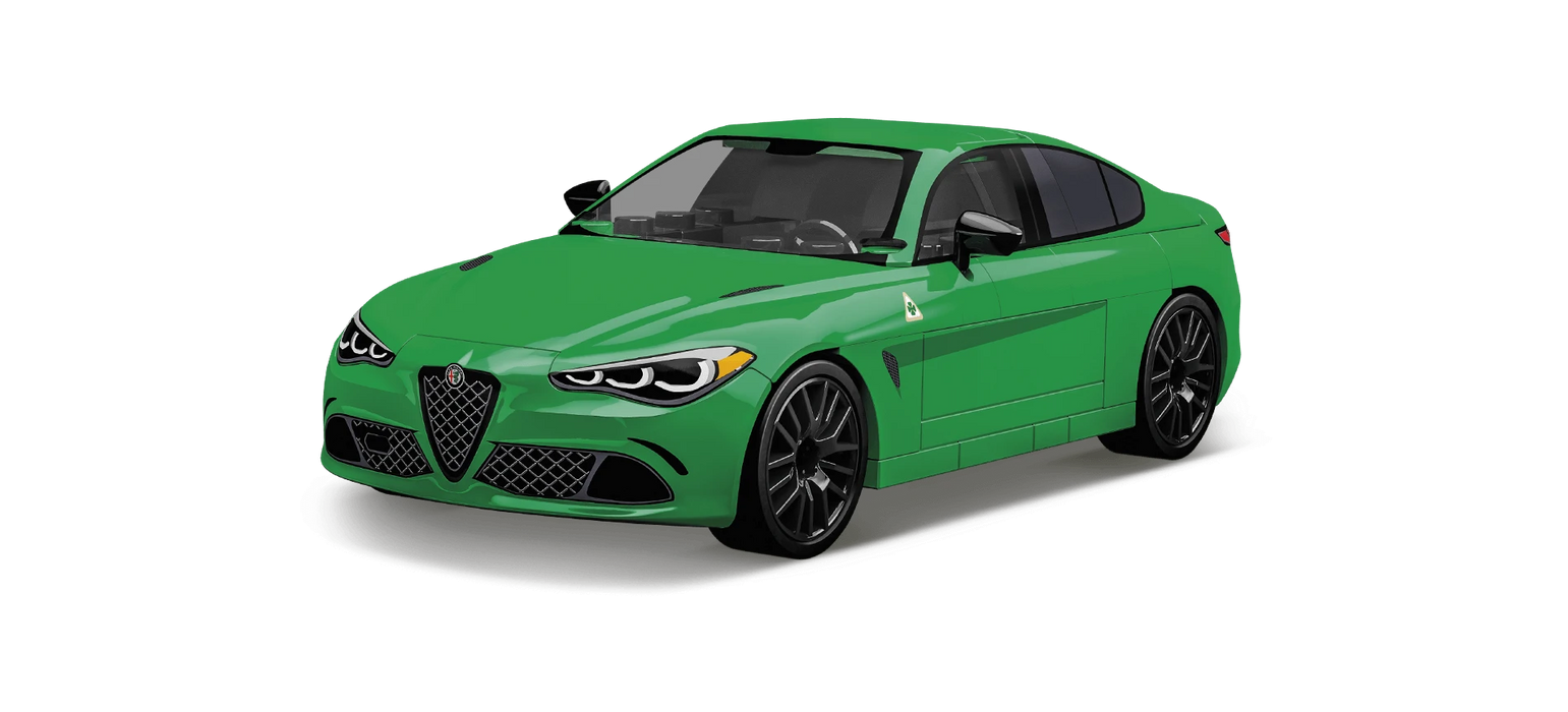 Alfa Romeo Giulia Quadrifoglio verte échelle 1:35