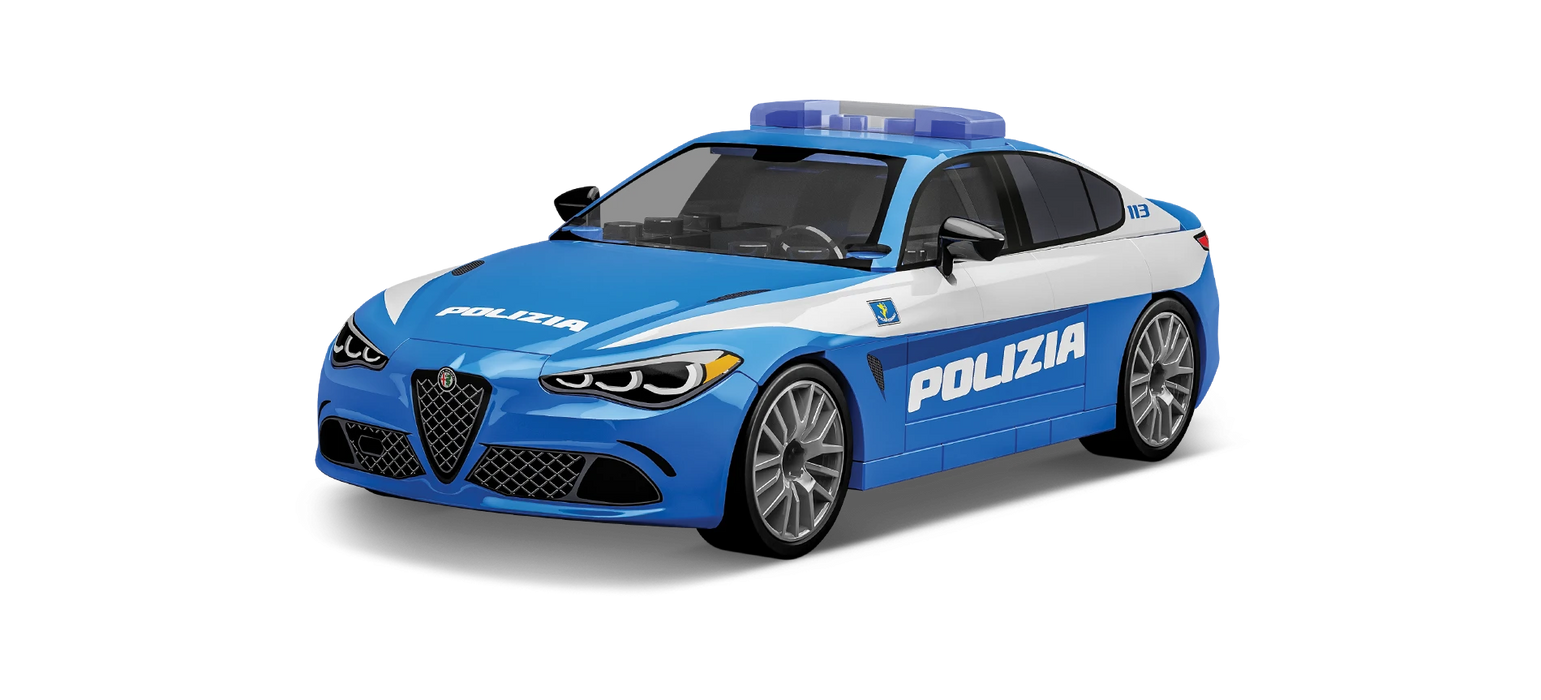 Alfa Romeo Giulia Quadrifoglio Police échelle 1:35